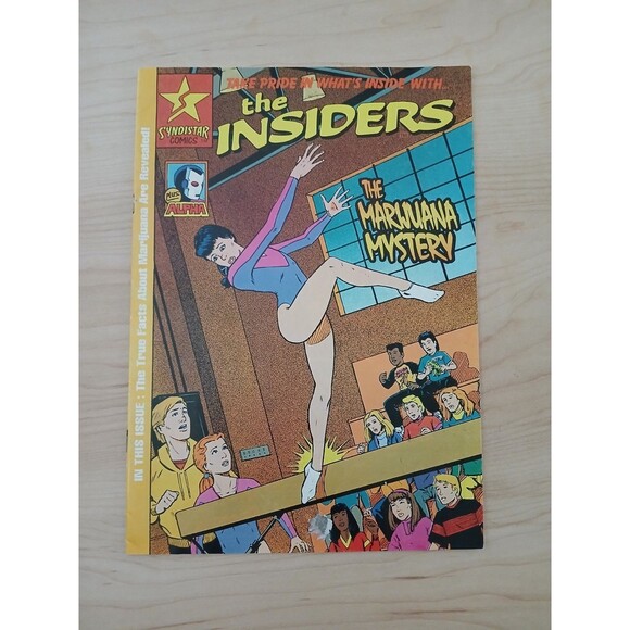 The Insiders Magazine 1991 The Marijuana Mystery Anti Cannabis Edition - Picture 1 of 6